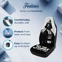 Galaxy Car Seat Covers – Set of 2, Universal Fit