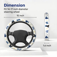 Cartoon Mouse Steering Wheel Cover – Universal 15 in