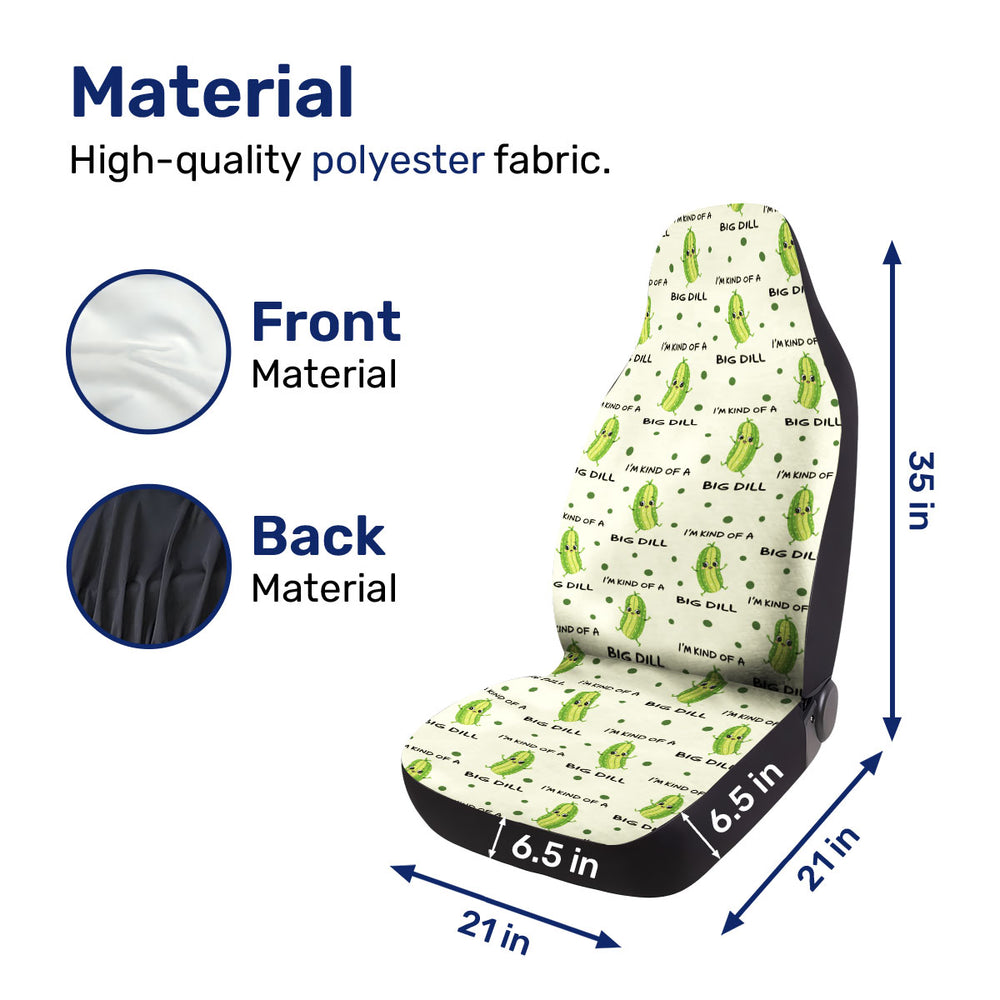 Pickle Car Seat Covers design view 4