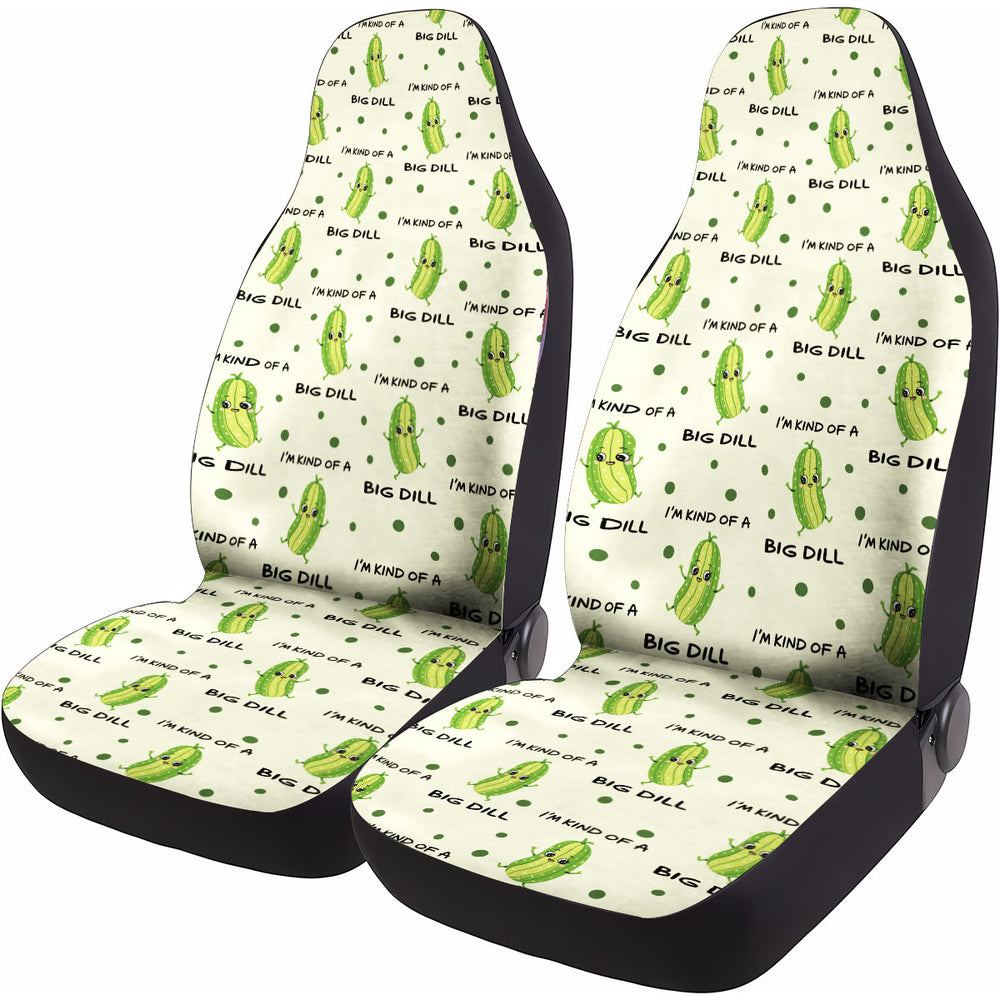 Pickle Car Seat Covers – Set of 2, Universal Fit