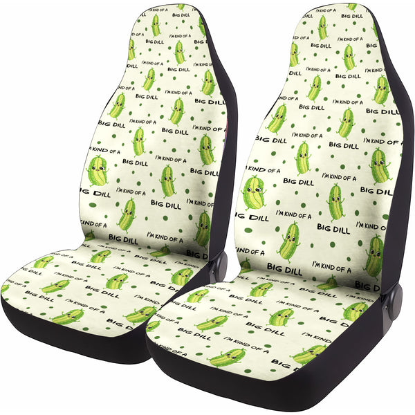 Pickle Car Seat Covers – Set of 2, Universal Fit