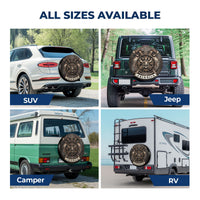 Viking Wolf Spare Tire Cover – Universal Fit