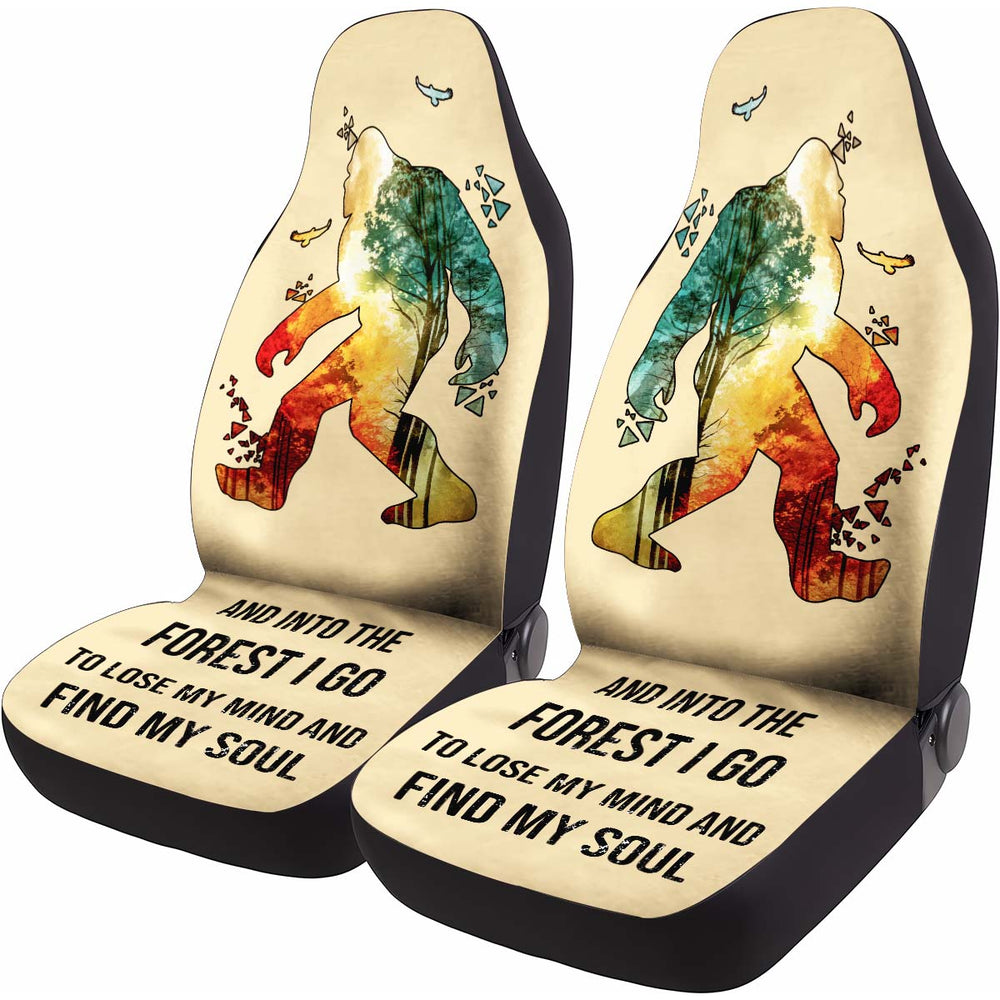 Bigfoot Car Seat Covers – Set of 2, Universal Fit