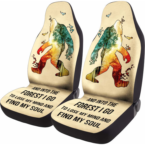 Bigfoot Car Seat Covers – Set of 2, Universal Fit