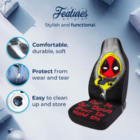 Hero Car Seat Covers – Set of 2, Universal Fit