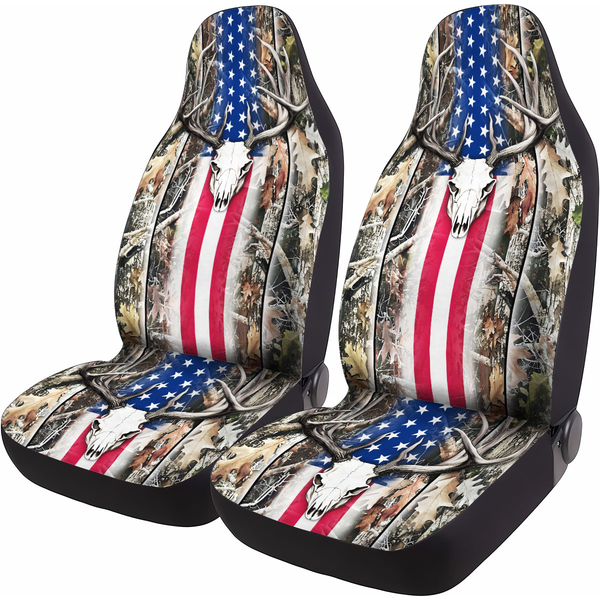 Hunting Car Seat Covers – Set of 2, Universal Fit