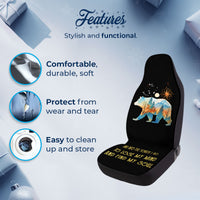 Camping Car Seat Covers – Set of 2, Universal Fit