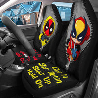 Hero Car Seat Covers – Set of 2, Universal Fit
