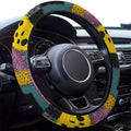 Spooky Skeleton Rag Doll Steering Wheel Cover – Universal 15 in