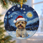 Yorkie Starry Night