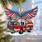 Patriotic Fire Truck