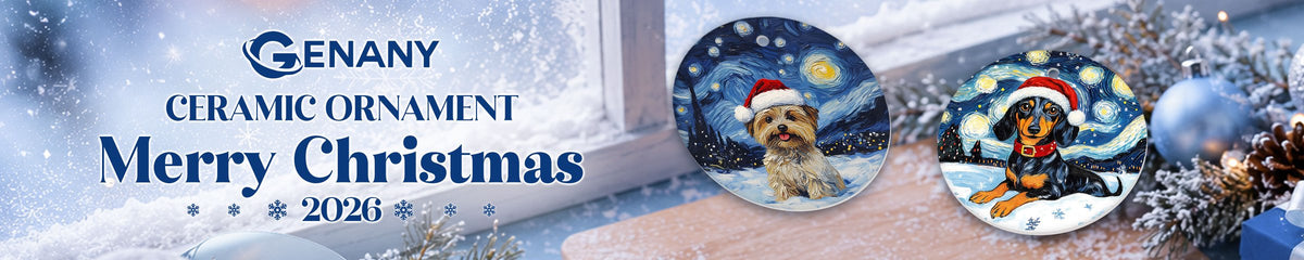 Ceramic Christmas ornaments 2026