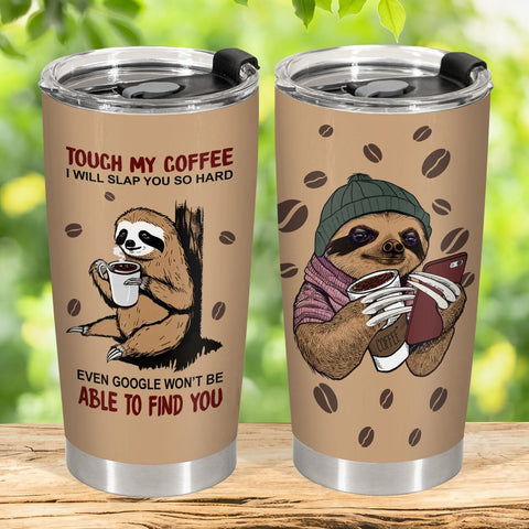 Sloth Hugger Tumbler
